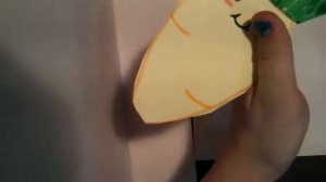 Объёмная морковка из бумаги