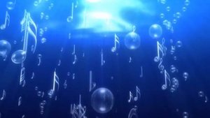 Футаж Ноты вверх