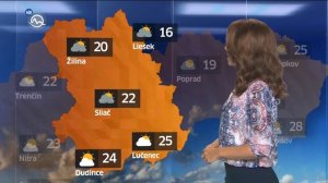 Lenka Vavrinčíková Slovakia Weather Presenter 5 8 2016