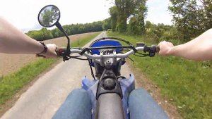 Yamaha DT 50 R - GoPro