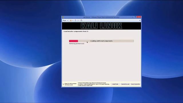 Installing Kali Linux In VMware Workstation смотреть онлайн