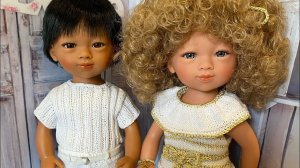 Сюрприз для моих родителей. Surprise. Новые образы, для моих испанских кукол Де Нинес. De’ Nines