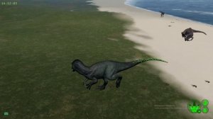 The isle Legacy  Аллозавр - убийца рексов