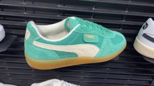 Puma Palermo Vintage (Jade Frost/Frosted Ivory/Gum) - Style Code: 396841-05