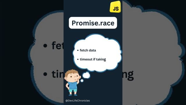 Async JavaScript: Promise.all vs Promise.race Explained In 60 Seconds!