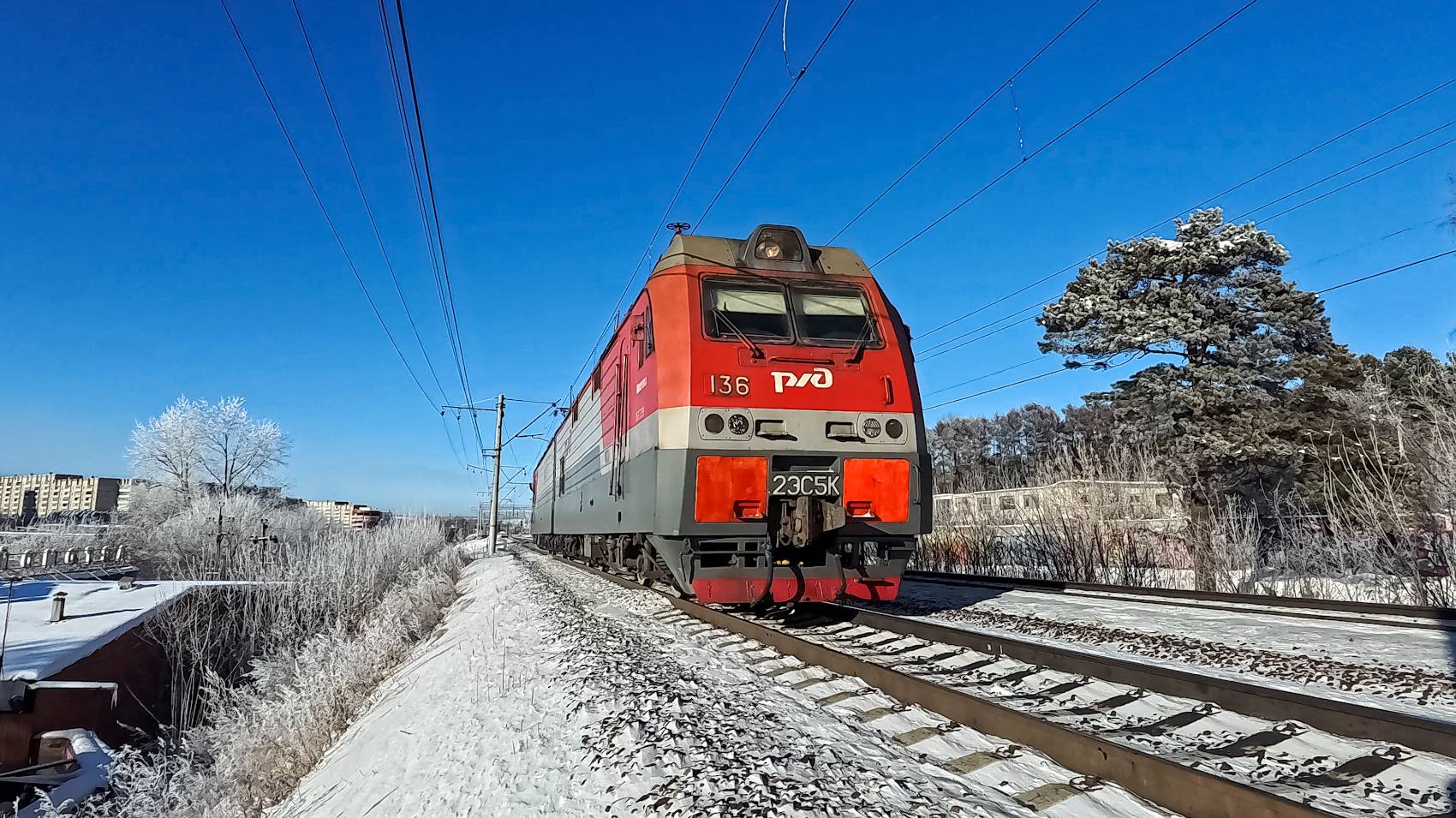 ИРКУТСК. ЖД. 11.01.25. о.п. МЕЛЬНИКОВО. МИКС.