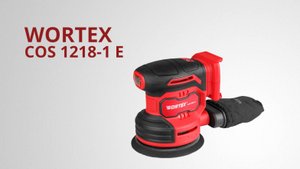 WORTEX COS 1218-1  E Аккумуляторная эксцентриковая шлифмашина