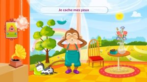 Je cache mes yeux - Comptine avec gestes pour enfants et bébés (avec les paroles)