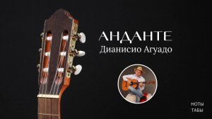 Анданте Агуадо in Am (кавер на гитаре)