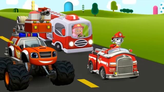 Firefighters - Bubble Guppies, Paw Patrol and The Monster Machines смотреть онлайн