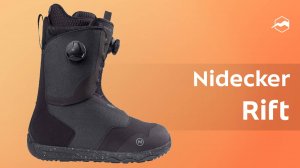 Сноубордические ботинки Nidecker Rift