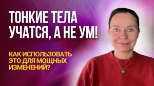 Как наши тонкие тела обучаются: секреты трансформации и осознанного обучения