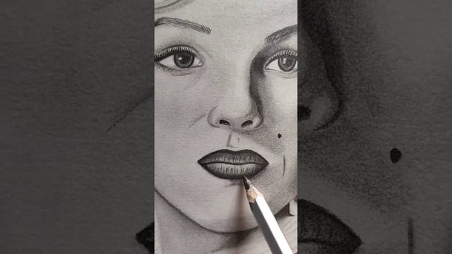 sketch of Marlin Monroe 😊🙏pls like share comment and subscribe my YouTube channel