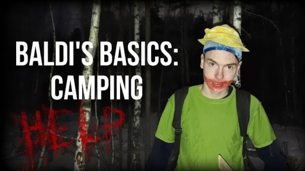 Baldi's Basics: Camping В РЕАЛЬНОЙ ЖИЗНИ смотреть онлайн