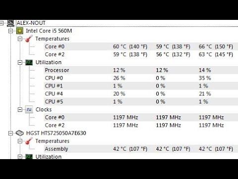 Как узнать температуру процессора и жёсткого диска смотреть онлайн