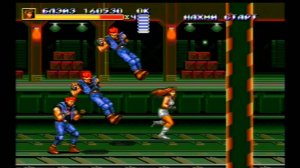 Streets of Rage 3 Sega Mega Drive Russian Version playthrough