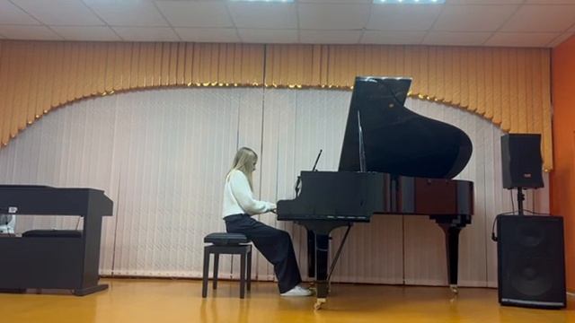Бургмюллер "Буря", Щедрин "Юмореска", исп. Рыбина Мария, МБУ ДО ДМШ 9