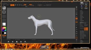 Уроки ZBrush - Скрываем часть модели и режим её