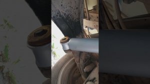 замена заднего амортизатора Газель