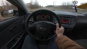 2010 KIA Rio 1.4L POV Test Drive