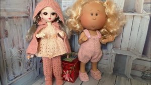 Вязанные вещи для кукол. Knitted things for dolls