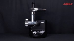 Распаковка мясорубки / Unpacking of meat grinder ARESA AR-2108