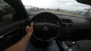 2011 Mercedes-Benz C 180 BlueEFFICIENCY 1.8L (156) W204 POV Test Drive