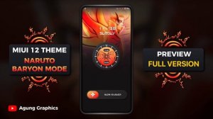 Tema Miui 12.5 Naruto Baryon Mode Theme