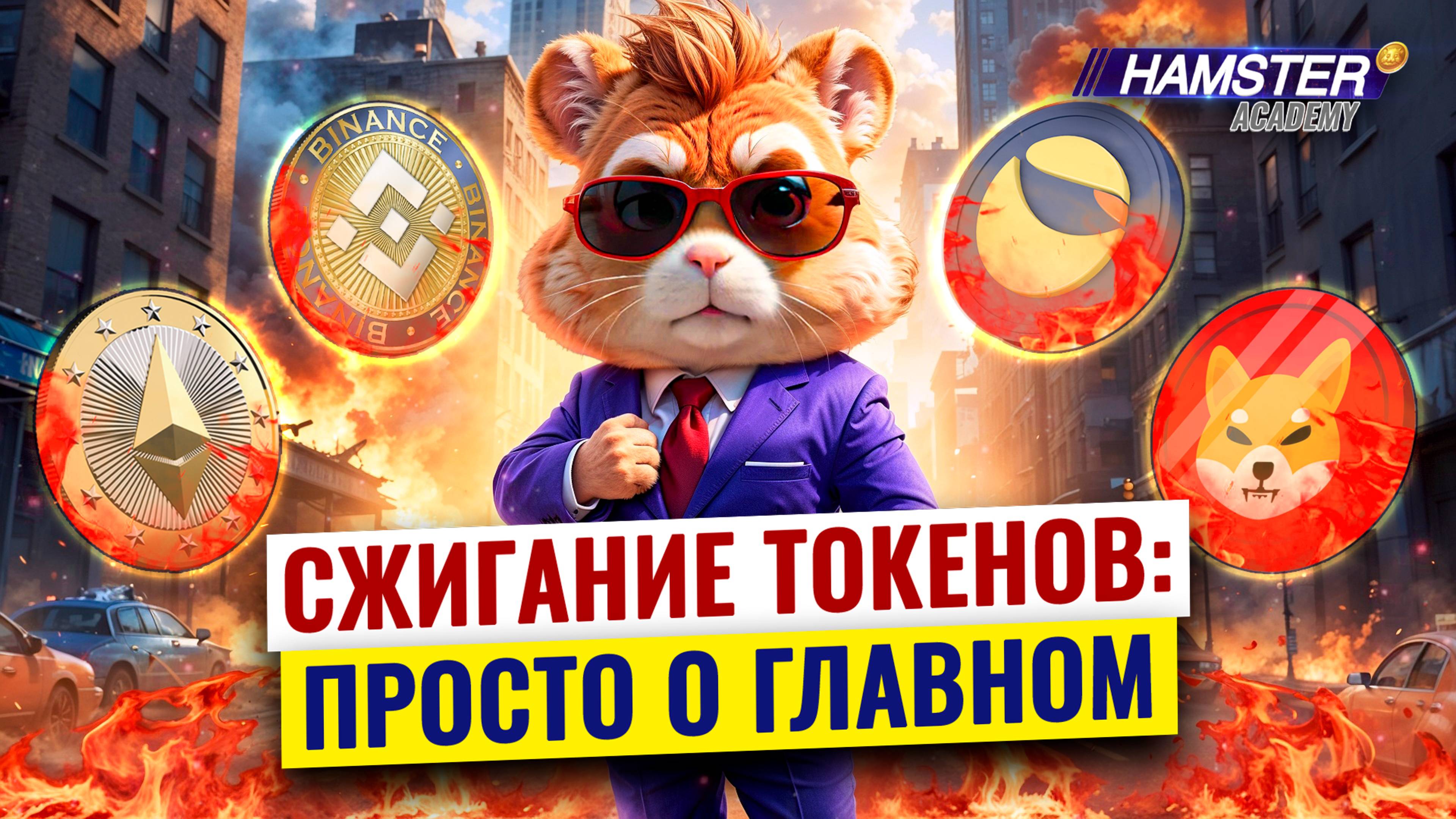 Как и зачем сжигают токены в крипте? ⚡️ Hamster Academy