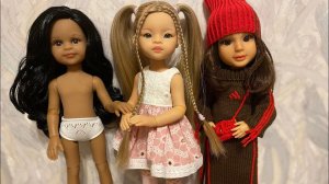 Три куклы на моих шарнирных телах. Паола Рейна, Арина. О моем мастер классе, болталочка.