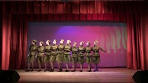 "Женский эшелон" патриотическая постановка , Мартыненко Анастасия