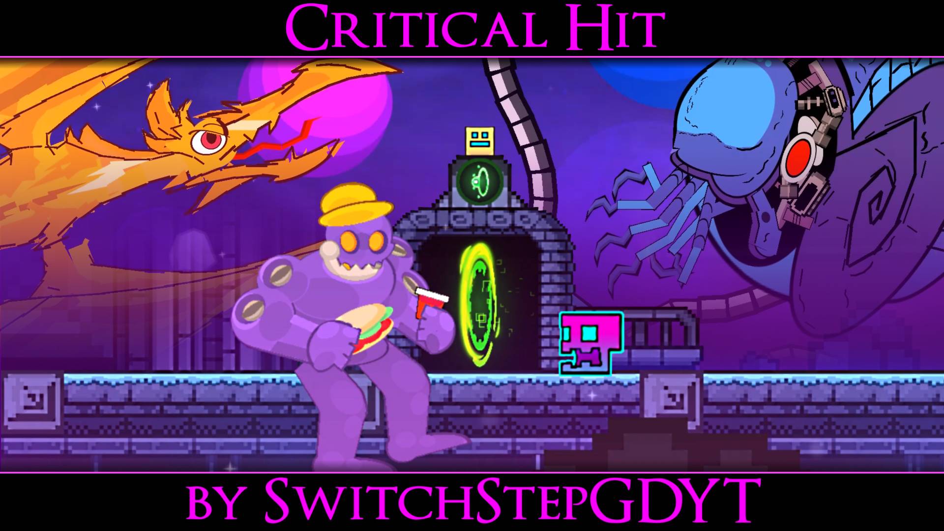 Critical Hit by SwitchStepGDYT (3 Coins) | Demon Level смотреть онлайн