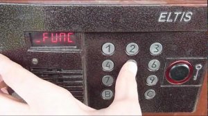 Программирование ключа на домофон Элтис