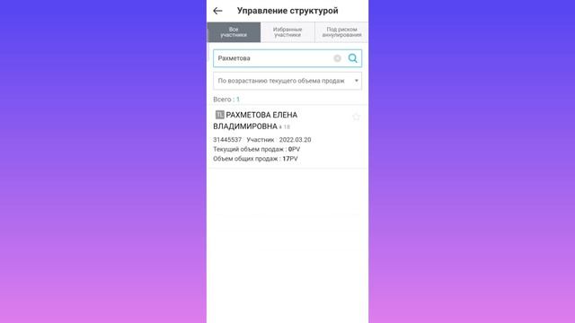 Как смотреть свою структуру в кабинете АТОМИ.