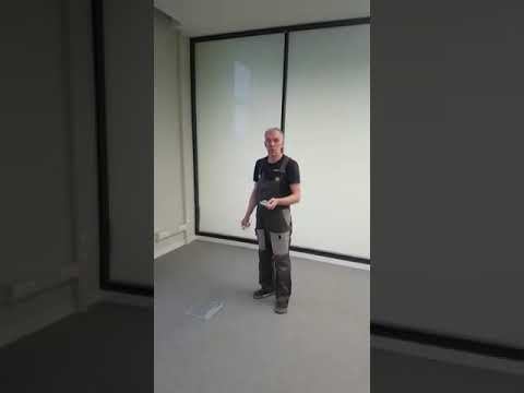 Офисные перегородки из смарт стекла и смарт пленки,smart film,smart-glass  | #shorts