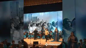 Москва . САО , район  "Коптево" . Заключительный концерт городского фестиваля .