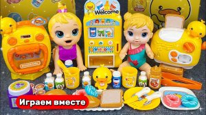 Играем в игрушки ! Заботимся о малышах ! Видео для детей