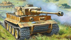 Немецкий тяжелый танк PzKpfw VI "Tiger" Ausf. E (1/35) Обзор от 05.09.2021