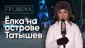 Ледовый городок на о. Татышев / «Проверка»