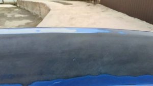 Ремонт заднего бампера и ржавчины на ляде Chevrolet Lacetti. Снятие заднего бампера.