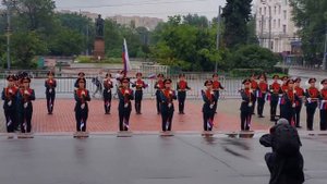 рота почетного караула показательные выступления