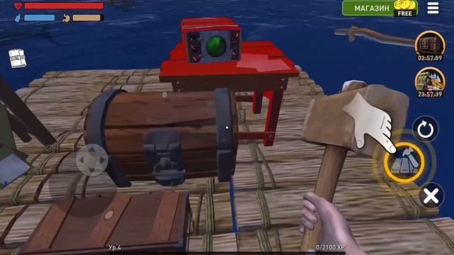 🌕🌕🌕/~Выживание на плоту с Акулой ~/🌕🌕🌕 смотреть онлайн