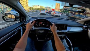 2022 Geely Coolray / Джили Кулрей 1.5 турбо робот 150 л.с. | Тест-драйв от первого лица
