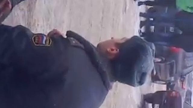 отпинали в конце