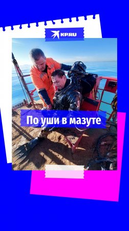 Водолазы обследуют затонувшие танкеры в Чёрном море