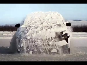 Новый китайский авто Nio ET9 стряхивает снег, как собака!