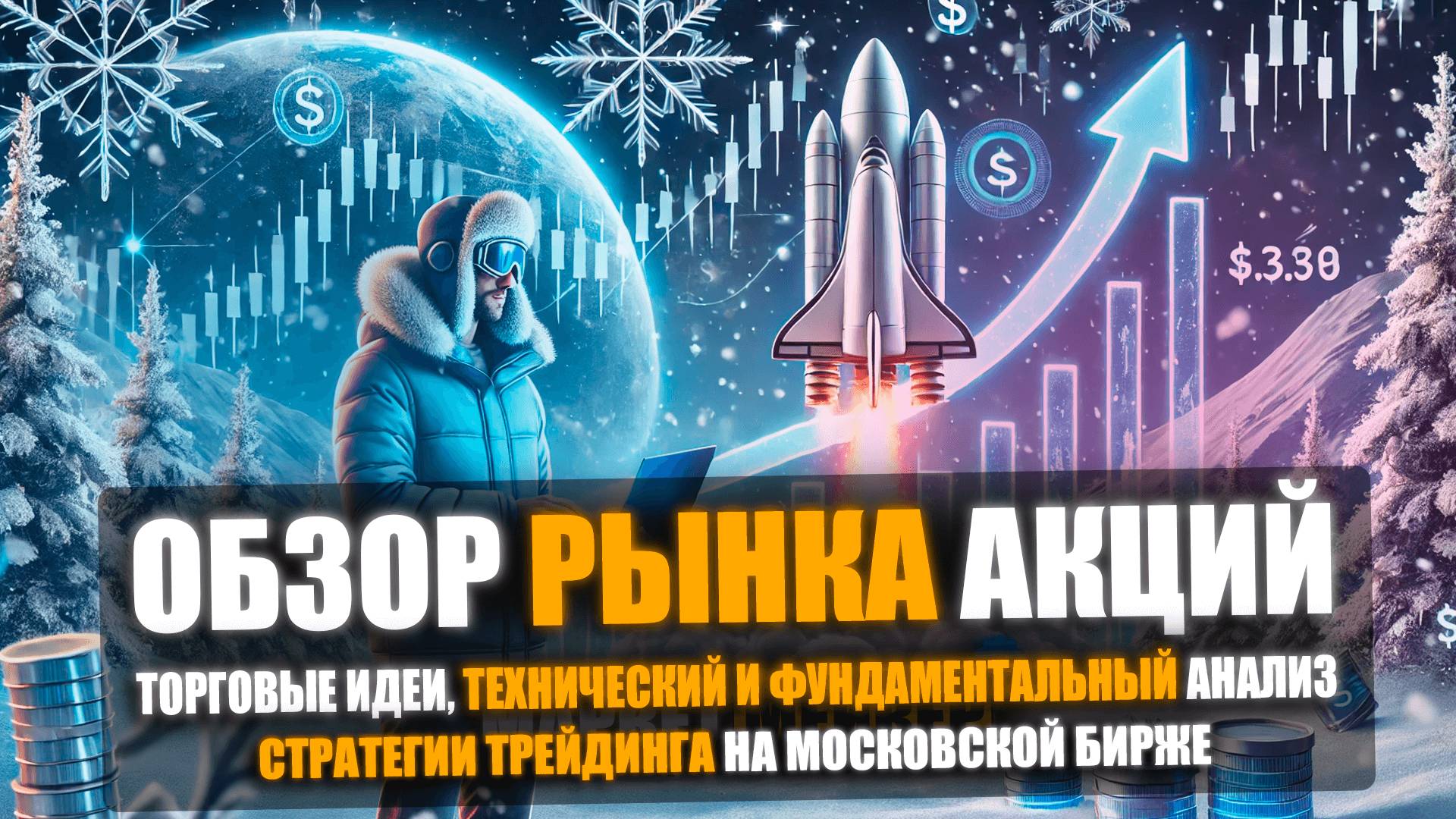 🍓 ОБЗОР РЫНКА АКЦИЙ НА 16 ЯНВАРЯ 2025 ГОДА | ОЖИДАНИЕ ИНАУГУРАЦИИ ТРАМПА И ПРОДОЛЖЕНИЕ РОСТА РЫНКА