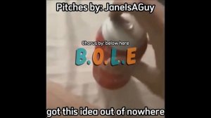 @b.o.l.e's coca cola espuma sparta unextended remix but with pitches | Jane