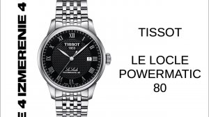 Обзор 4 Измерение TISSOT LE LOCLE POWERMATIC 80 T006.407.11.053.00