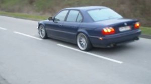 Auspuff BMW 740i e38 exhaust bmw 7er sound  ! (part1)
